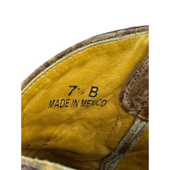 Size 7.5 Old Gringo Eagle Swarovski Crystals Snip Toe Ankle Cowboy Cowgirl Boots - Picture 8 of 14